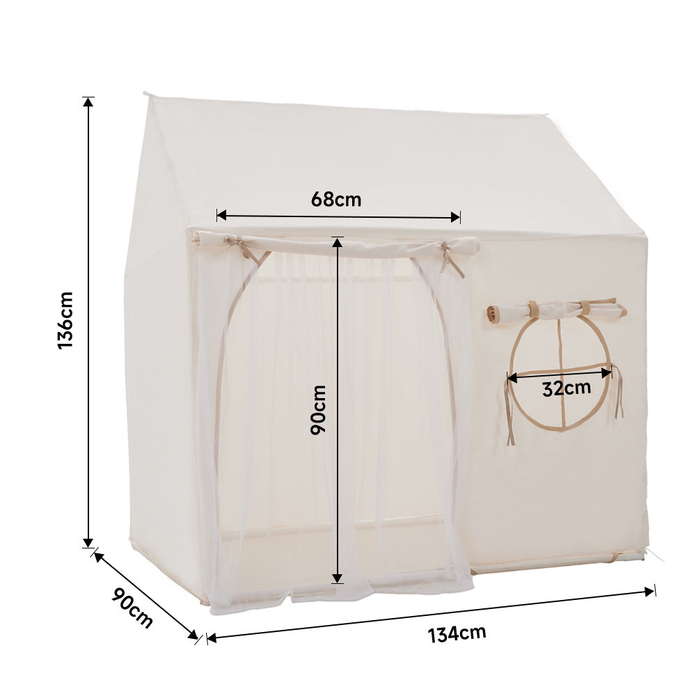 136cm H Portable House Shape Playhouse Tent