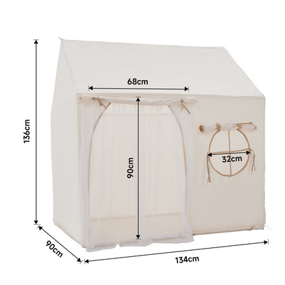 136cm H Portable House Shape Playhouse Tent