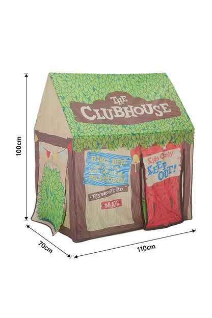 100cm H  Portable  Toy Tent with Roll-up Door and Windows