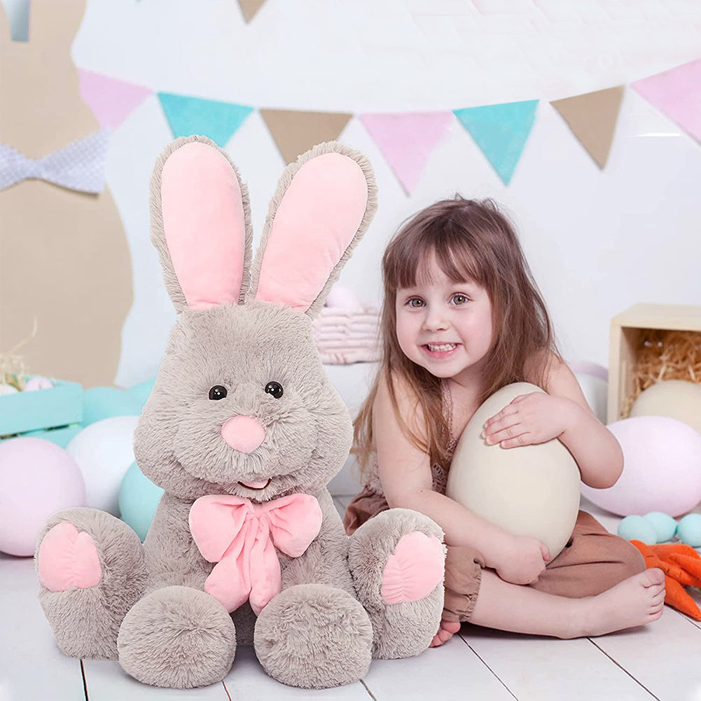 70cm H  Long Eared Big Rabbit Plush Pillow Cloth Doll