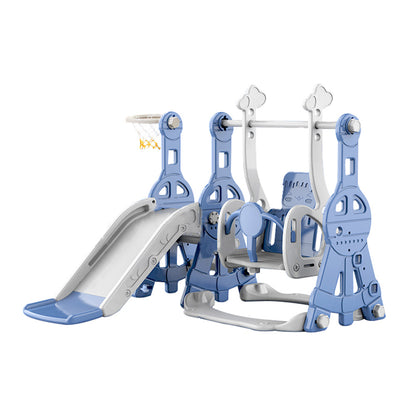 98cm H 3-in-1 Toddler Slide and Swing Set