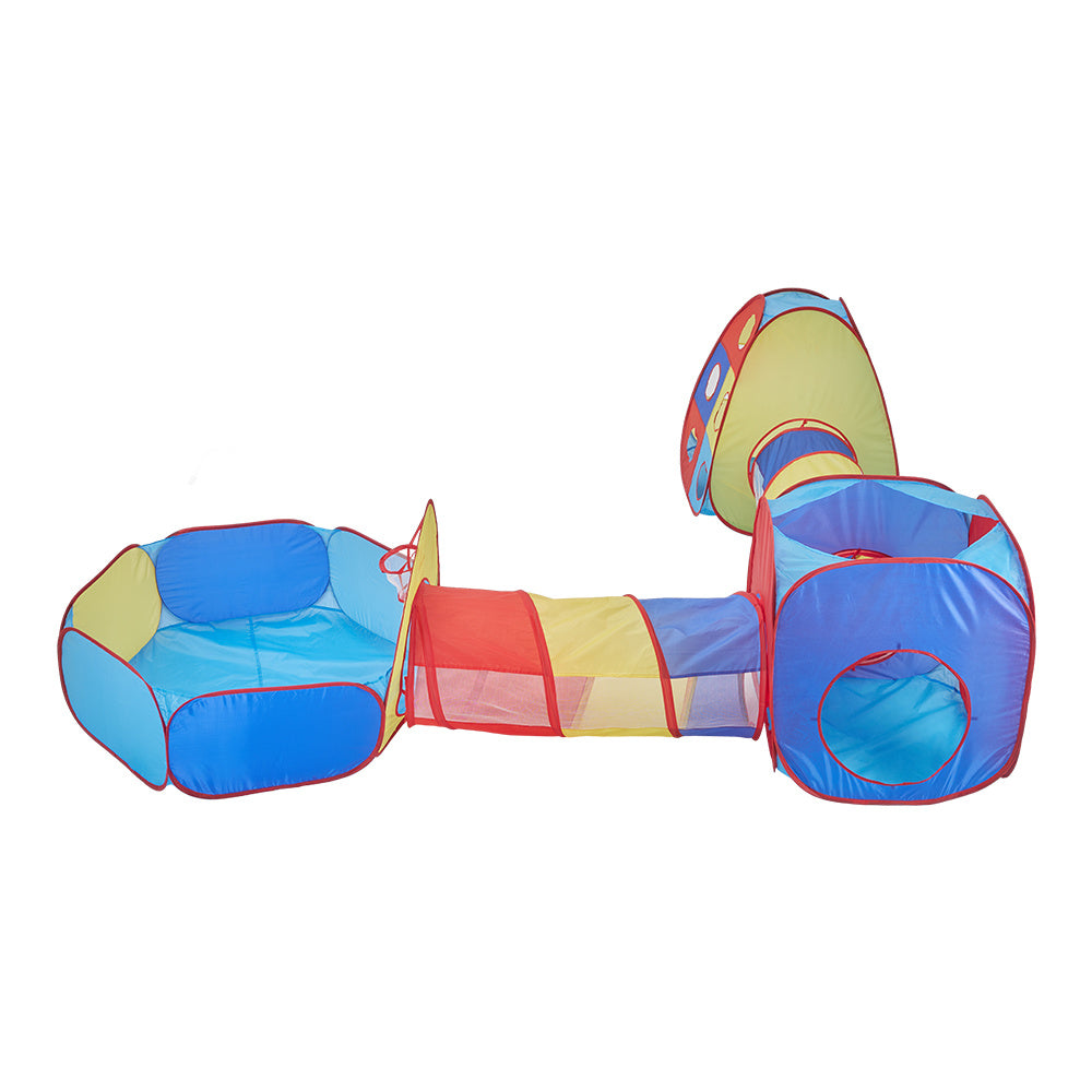 5 in 1 Toddler Pop-Up Ball Pit Tunnel Combos , Velcro Balls