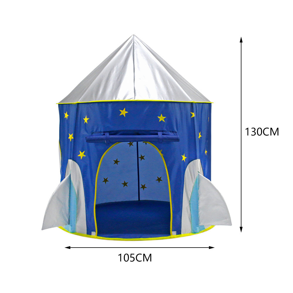 130cm H Spaceship Home Kids Playhouse Tent for Boys,