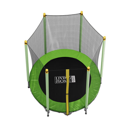 130cm H Outdoor Trampoline with Enclosure Net