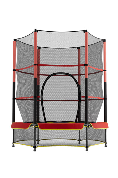 160cm H Outdoor Trampoline with High Enclosure Net