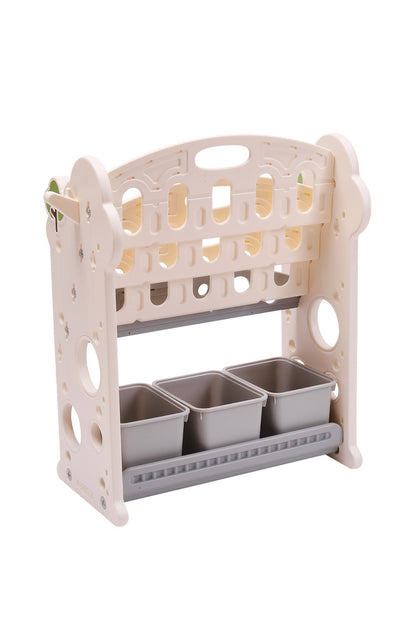 75cm W  x 93.5cm H Toy Storage Organizer ,with Bins and Bookshelves