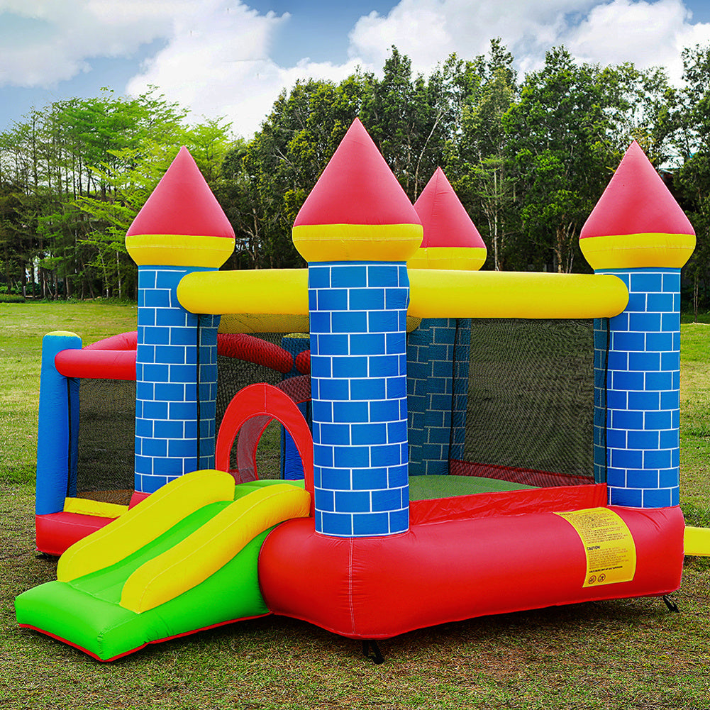 295cm W x 210cm H Toddler Castle Inflatable Bounce House, with Air Blower