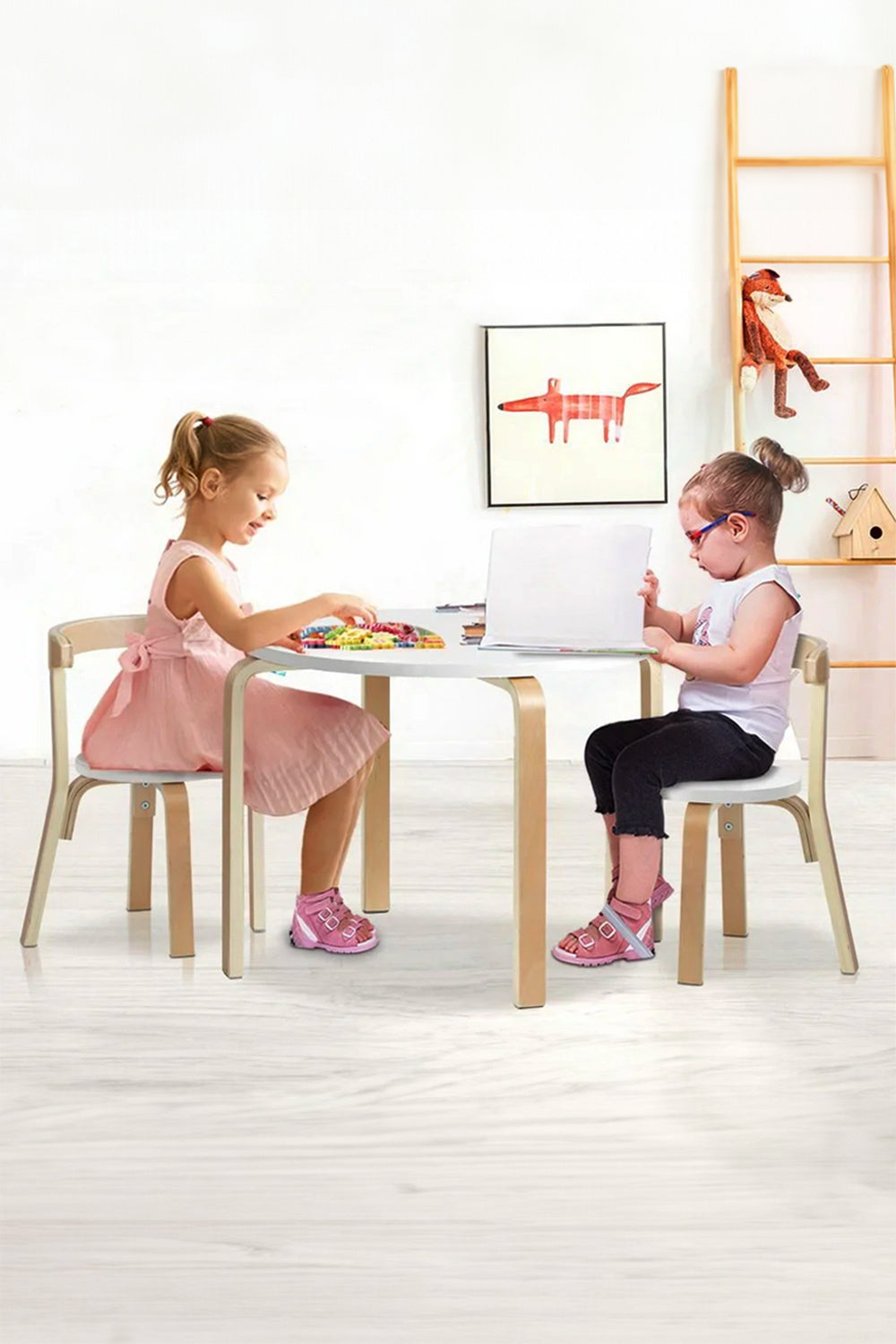 50cm H Toddler Play Table and Chair Set