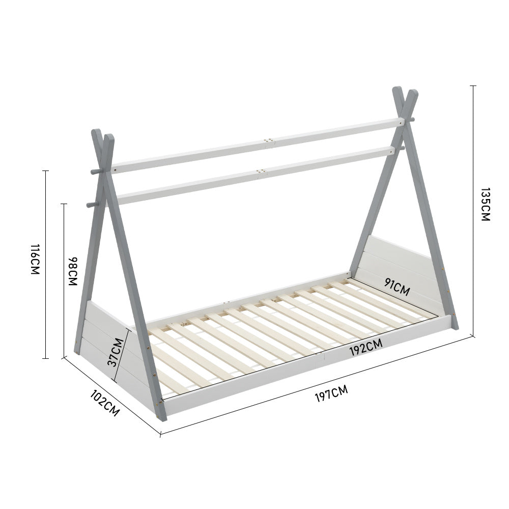 197cm W x 102cm D   Montessori Kid Beds ，Floor Bed