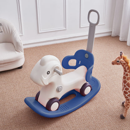 70cm H 2-in-1 Rocking Horse Kids, Plastic