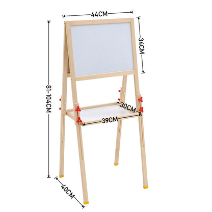 81-104cm H Height Adjustable Double-Sided Art Easel