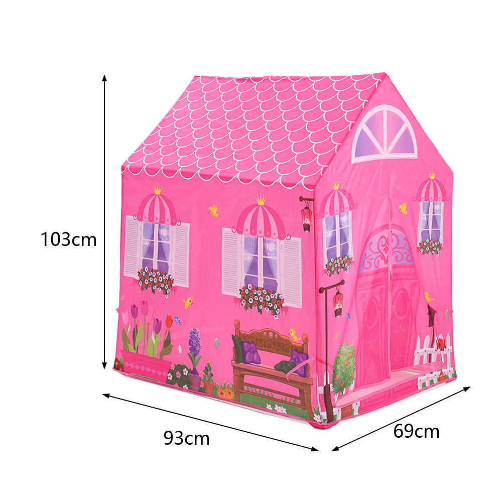 103cm H Girls Play Tent Pink Princess Castle, Portable