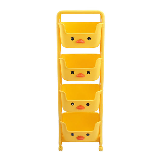 39.5cm W  x 123.5cm H Mobile 34-Tier Kids Toy Storage Rack