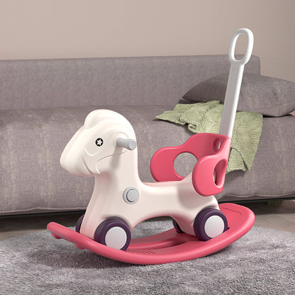 70cm H 2-in-1 Rocking Horse Kids, Plastic