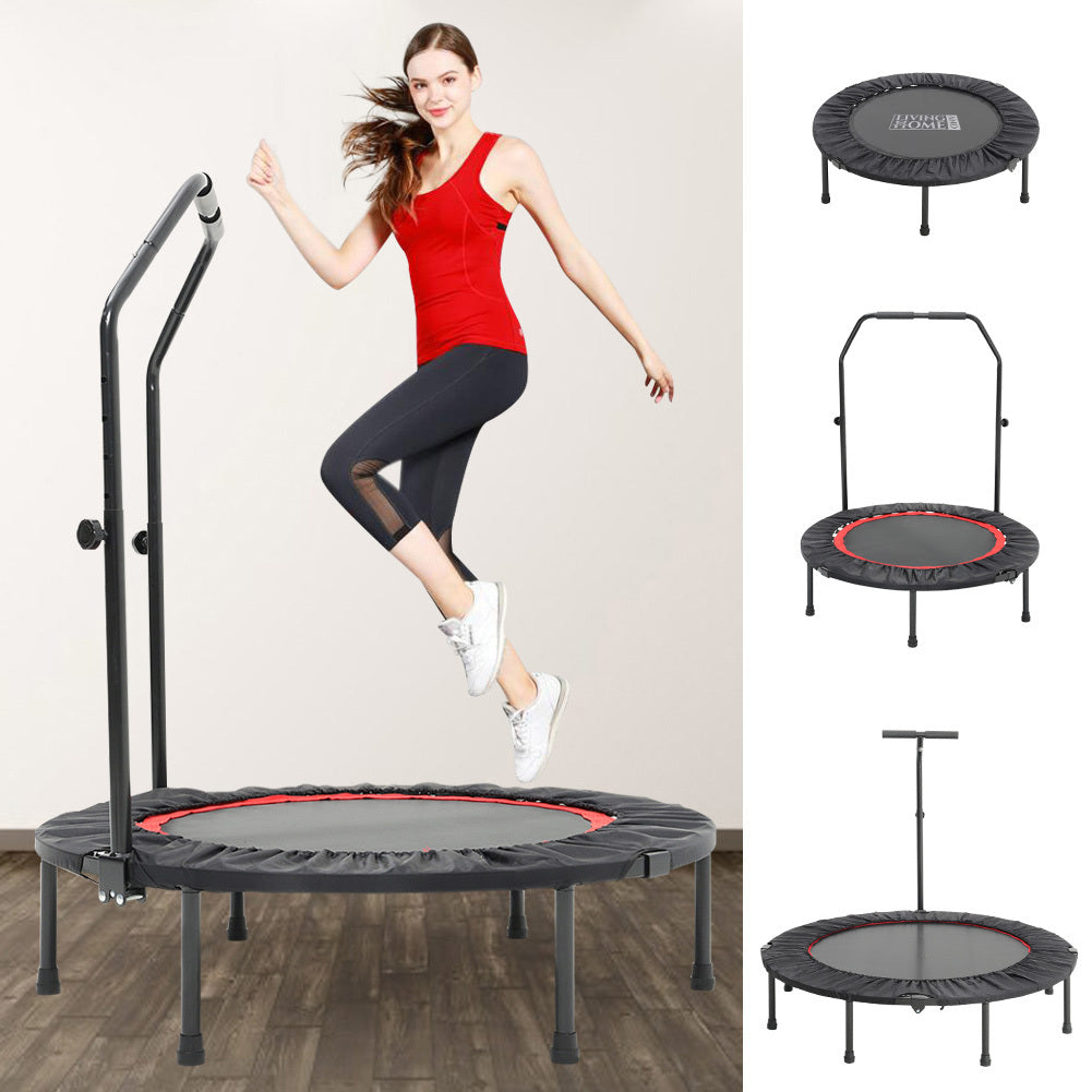 23cm H x 96cm Dia 38in Indoor Foldable Trampoline