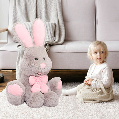 80cm H  Long Eared Big Rabbit Plush Pillow Cloth Doll