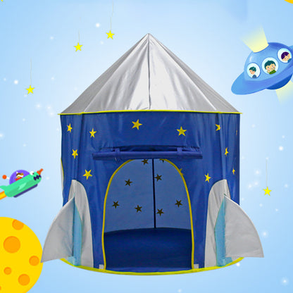 130cm H Spaceship Home Kids Playhouse Tent for Boys,