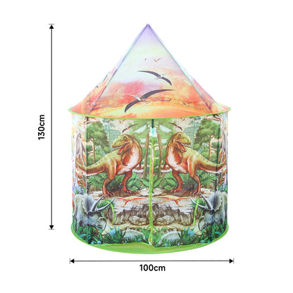 130cmH Portable Dinosaur Tent， Indoor or Outdoor