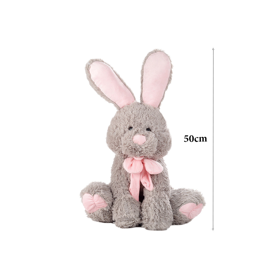 50cm H  Long Eared Big Rabbit Plush Pillow Cloth Doll