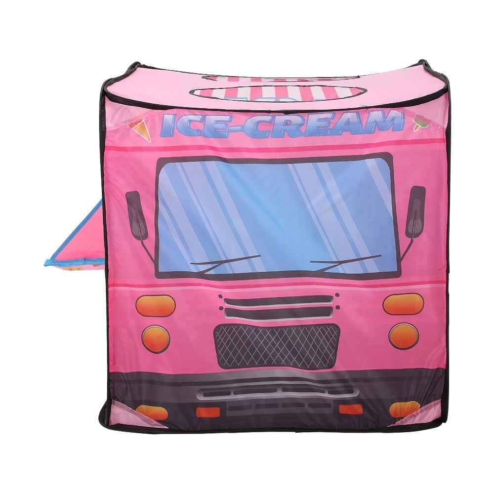 70cm H  Kids  Ice Cream Truck-Themed Play Tent, with 2 Top Openings