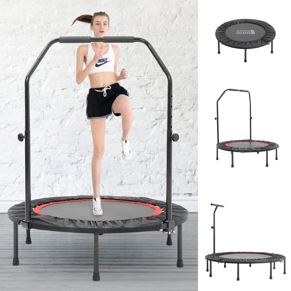 23cm H x 96cm Dia 38in Indoor Foldable Trampoline