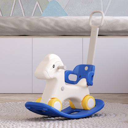 70cm H 2-in-1 Rocking Horse Kids, Plastic