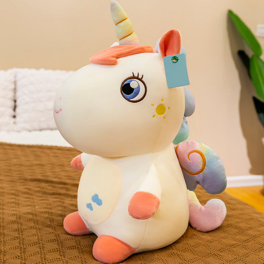 25cm H Cute Soft Plush Pillow Unicorn Toy Doll