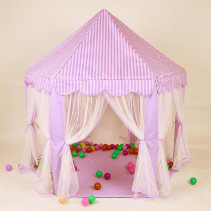 135cm H Hexagonal Large Fairy Play House Indoor Tent for Kids