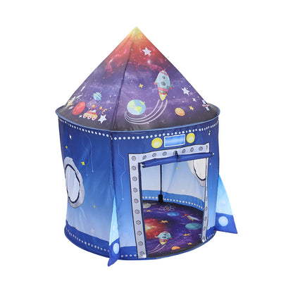 135cm H Spaces Theme Kids Pop-up Play Tent