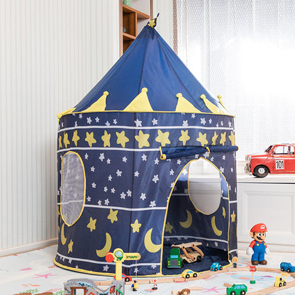 135cm H Star and Moon Round Kids Playhouse Home Toy