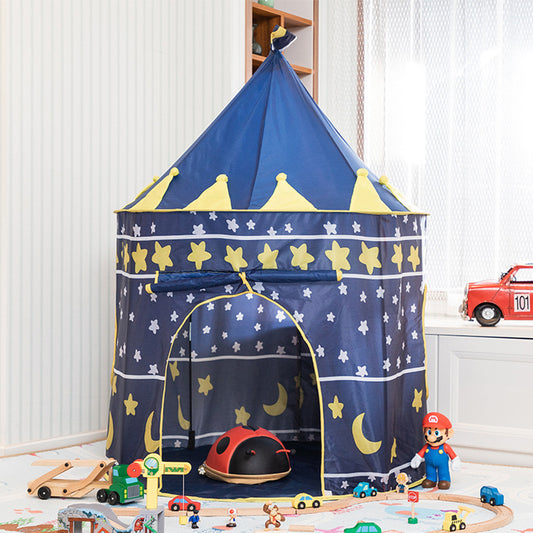 135cm H Star and Moon Round Kids Playhouse Home Toy