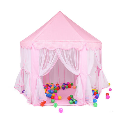 135cm H Hexagonal Large Fairy Play House Indoor Tent for Kids